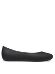 Crocs Brooklyn Flat - Black, Black, Size 6, Women