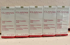 Clarins Nutri-Lumiere Jour Revitalizing Day Emulsion (10x 5ml) RRP £83