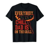 Grill Cooking Chef Dad Funny Grilling Lover Design T-Shirt