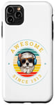 iPhone 11 Pro Max Awesome 112 Year Old Dog Lover Since 1913 - 112th Birthday Case