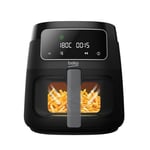 Beko Air Fryer ExpertFry FRL3374B | Black Design | Large 7.6L capacity uses no oil | Viewing Window | Touch Control Display | 9 presets, 90 min timer, Single Basket