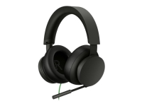 Microsoft Xbox Stereo Headset - Headset - fullstorlek - kabelansluten - 3,5 mm kontakt - svart