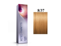 Wella Professionals, Illumina Color, Permanent Hair Dye, 8/37 Light Blond Golden Chestnut, 60 ml