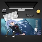 DATE A LIVE XXL Gaming Mouse Pad - 900 x 400 x 3 mm – extra large mouse mat - Table mat - extra large size - improved precision and speed - rubber base for stable grip - washable-5_900x400