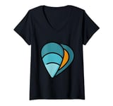 Womens Really Like Big Mussels Mussel V-Neck T-Shirt