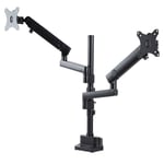 StarTech.com Desk Mount Dual Monitor Arm - Full Motion Monitor Mount for 2x V...