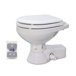 Jabsco Compact Quiet Flush El-toalett Pump, 12v
