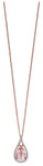 Elements Gold GP2164P 9k Rose Gold Morganite Teardrop Jewellery