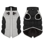 Manteaux d'hiver pour Chiens Manteau pour Chien Manteaux Imperméables pour Vêtements Chiens avec Bandes Réfléchissantes Sûres en D Durable Veste de Chien Imperméable pour Moyen Grands Chiens