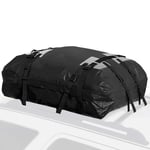 BSFYUK Vehicle Soft-Shell Carriers Car Rooftop Cargo Cargo Bag Water Resistant Cargo Bag Easy to Install Soft Rooftop Luggage Carriers Works With or Without Roof Rack