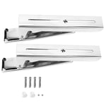 2x Sturdy Stainless Shelf Rack Wall Mount Bracket For Microwave Oven In K FIG UK