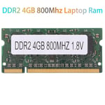 DDR2 4GB 800Mhz Laptop  PC2 6400 2RX8 200 Pins SODIMM for   Laptop Memory S7W5