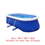 SHARESUN Large Inflatable Swimming Pool, Round Swimming Pool for Toddlers, Children, Families, Above Ground, Backyard, Outdoor, Outdoor Pool,366cm