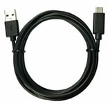 USB to Type C 2m Charging Cable - Black 5027136 N