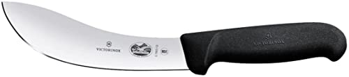 Victorinox American Type Fibrox Skinning Knife, Stainless Steel, Black, 15 x 5 x 5 cm