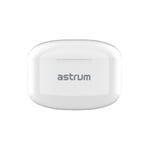 Astrum ET350 True Wireless Earbuds Bluetooth 5.1 Headphones Touch Control, 25 hrs play w/Charging Case, Waterproof, Smart Siri & Google Assistance Earphones in-Ear Built-in Mic Headset, White