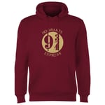 Harry Potter Platform Hoodie - Burgundy - L