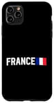 Coque pour iPhone 11 Pro Max Drapeau France Fière Patriotique FR Fierté Paris Souvenir