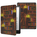 MoKo smartdeksel for Amazon Kindle Paperwhite5 premium lett 6.8-toms - Retro Library