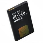 Batterie d'origine Nokia BL-5Cb pour 113, 1616, 1800, C1-02, 101, X2-05 800 mAh Li-Ion Bulk