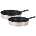 Russell Hobbs Frying Pan 2 Piece Set Dual-Layer Non-Stick 24/28 cm Excellence