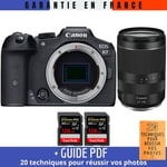 Canon EOS R7 + RF 24-240mm F4-6.3 IS USM + 2 SanDisk 128GB Extreme PRO UHS-II SDXC 300 MB/s + Guide PDF ""20 techniques pour r?ussir vos photos