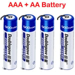 2 piles AAA.-Batterie Nimh Rechargeable, 1.2v, 800mah, 900mah, Aa, Aaa, Avec Onglets De Soudage, Pour Rasoir