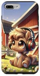 iPhone 7 Plus/8 Plus Kawaii Pony Headphones: The Pony's Rhythm Case
