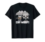 Minecraft Skeleton And Wolf Cry Woof! Poster T-Shirt