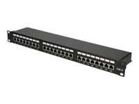 Extralink V2 - Patch-Panel - Rackmontering - Cat 6 - Stp - Rj-45 X 24 - 1U - 19"