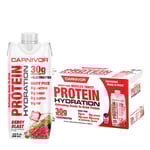 MuscleMeds - Carnivor RTD Beef Protein Shake, Berry Blast- 12 pack