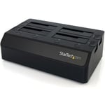 STARTECH Station d'accueil USB 3.0 pour 4 disques durs SATA III 2,5"/3,5" 6Gb/s - Dock HDD / SSD