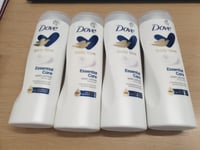 Dove Body Love Essential Care Body Lotion For Dry Skin 400ml X4 JUST £18.99