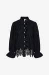 Y.A.S - Blus yasObea LS Shirt - Svart