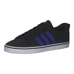 adidas Homme VS Pace 2.0 Shoes Sneaker, Core Black/Lucid Blue/FTWR White, 42 2/3 EU