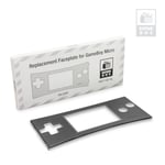 Faceplate Kompatibel med Nintendo Gameboy Micro Silver
