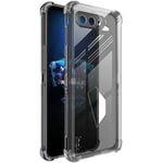 Asus ROG Phone 5/5s - IMAK gummiskal inklusive skärmskydd Transparent/Svart