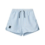 Liewood Aiden Board Shorts Stripe Riverside Creme De La Creme | Blå | 122 cm