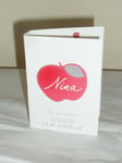 Nina Ricci Les Belles De Nina Toilette Sprays 1.5ml Vial Brand New