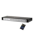 ATEN 8 Port Video Switch VS0801 - växla till skärmen / ljud - 8 portar