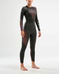 2XU P:1 Propel Våtdräkt Dam Svart/Röd, Str. XS