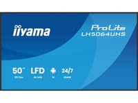 Monitor 65 Inch Lh6564uhs-B1ag, 24/7,Va,Android14,4K,500Cd,5000:1, 2Xhdmi ,Usb-C,Rj45, Rs-232C, Ir, 2X10w, 2Xusb, Wallholding,Iisignage2,Wifi,Fa
