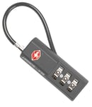 Combo Cable TSA lock (Single Pack) Color: gris