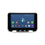 2 Din Car Radio In-Dash Audio Head Unit Android 9'' Touchscreen Wifi Car Info Plug And Play Full RCA SWC Support Carautoplay/GPS/DAB+/OBDII for Suzuki Jimny 2018-2020,Quad core,Wifi 1G+16G
