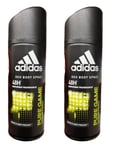 2x Adidas Pure Game Deodorant Body SPRAY 150ml