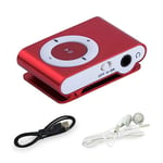 Clip MP3 Player Durable Portable Mini Metal USB MP3 Support 32GB Micro SD TF Card for Husband, Wife, Relatives, Friends, Children Gifts
