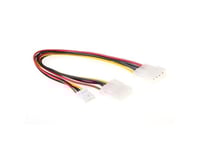 Act Ak3195 - 0,2 M - Molex (4-Polig) - 4 X Molex (4-Polig) - Hane/Hona (Ak3195)