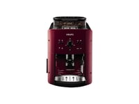 Krups Essential Ea810770, Espressomaskin, 1,7 L, Kaffebönor, Inbyggd Kvarn, 1450 W, Röd
