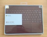 Microsoft Surface Go Type Cover/keyboard. Signature Edition-Burgundy. Uk Layout