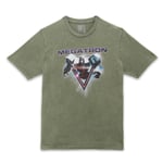 Transformers Megatron Unisex T-Shirt - Khaki Acid Wash - S